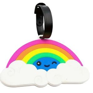 Rainbow 3D Luggage Bag Tag Unique Travel Baggage Tags‎ Suitcase Identifier label